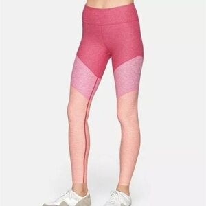 Outdoor Voices 7/8 Springs Leggings - Flamingo/Rose/Clay - Size L